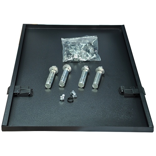 Шкаф 19" 6U 600х540мм, черный (C066054BWT)
