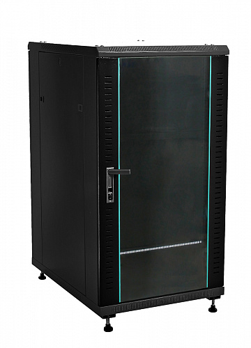 Шкаф 19" 25U 600х800мм. Черный (B256080BWT)