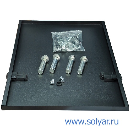 Шкаф 19" 42U 600х800мм, черный (B426080BWT)