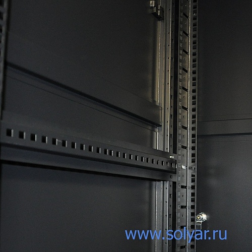 Шкаф 19" 25U 600х800мм. Черный (B256080BWT)