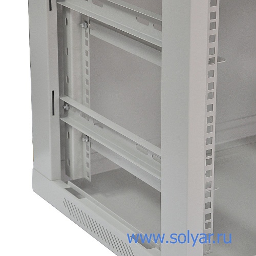 Шкаф 19" 25U 600х600мм. Серый (B256060GWT)