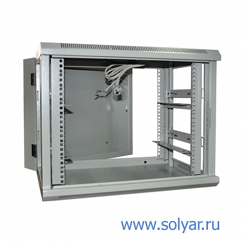 Шкаф 19" 12U 600х540мм, серый (C126054GWT)