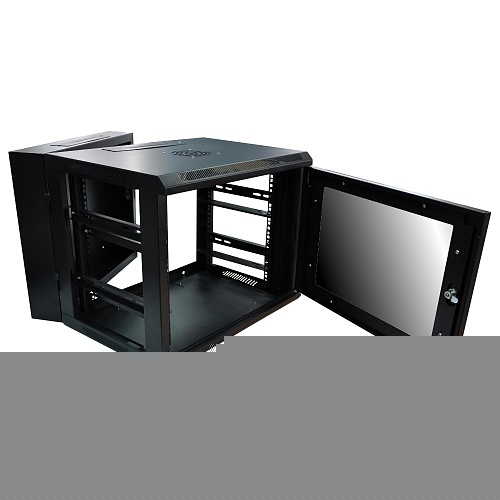 Шкаф 19" 6U 600х540мм, черный (C066054BWT)